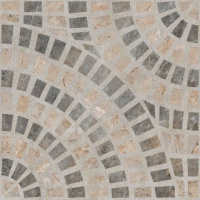 Vitra Декор Marble-Beton Круговой Темный Лаппато Ректификат 60х60