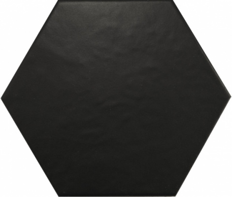 Equipe Hexatile Negro Mate 17,5x20