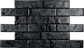 Pamesa Brickwall Negro 7х28