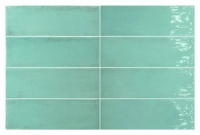 Плитка Equipe Fango Aquamarine Gloss 5×15
