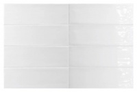 Плитка Equipe Fango Blanc Gloss 5×15